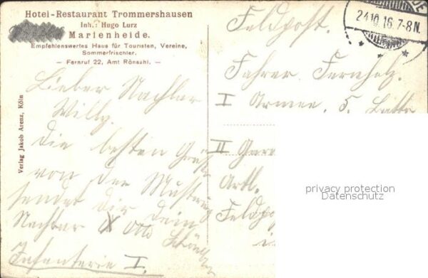 Marienheide Hotel Restaurant Trommershausen – Bild 2
