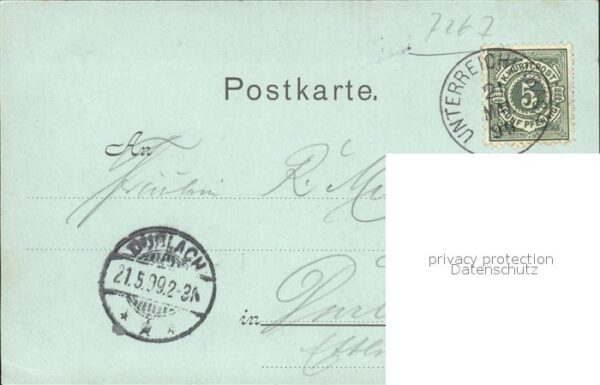 Unterreichenbach Calw Stadtansicht Mondschein – Bild 2