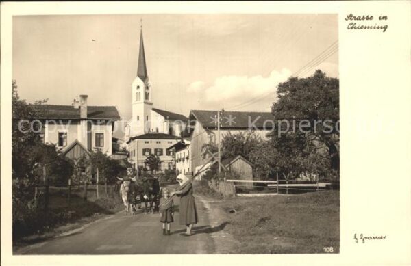 Chieming Chiemsee Strasse Kirche