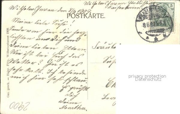 Wilhelmshaven Kaiserliches Stationsgebaeude – Bild 2