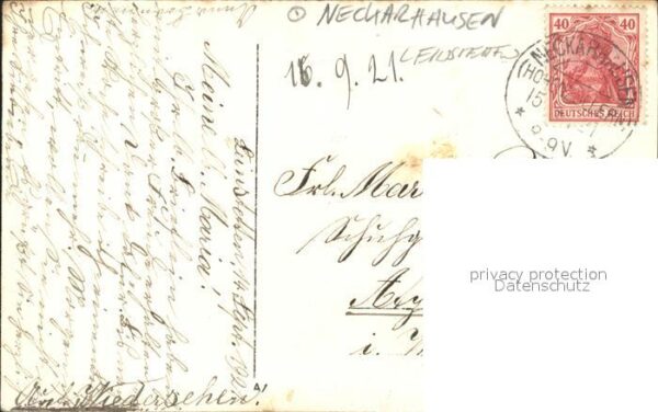 Neckarhausen Horb Neckar Dorfansicht – Bild 2