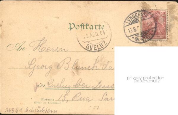 Lengerich Westfalen Schloss Bahnhof – Bild 2