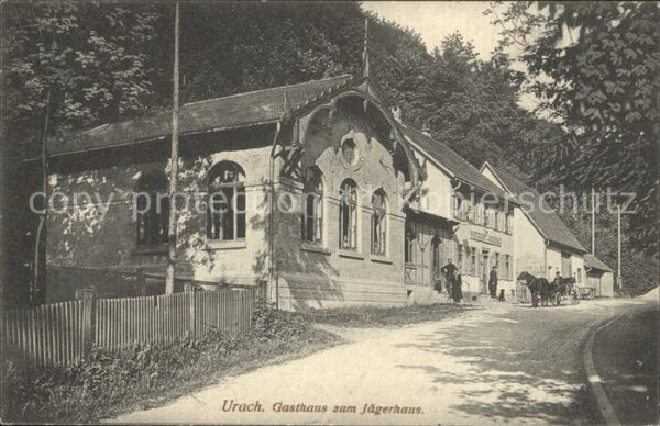 Urach Bad Gasthaus Jaegerhaus