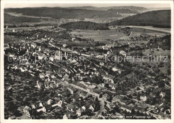 Tiengen Breisgau Fliegeraufnahme