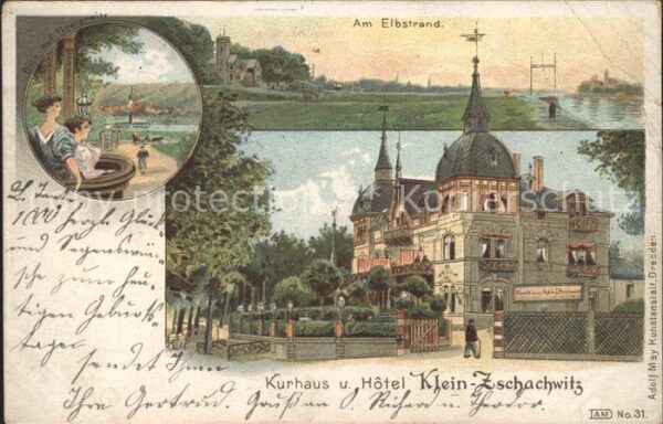 Zschachwitz Elbstrand Kurhaus Hotel
