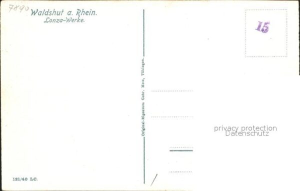 Waldshut Tiengen Rhein Lonza-Werke – Bild 2