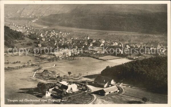 Tiengen Waldshut Glockenhof Fliegeraufnahme