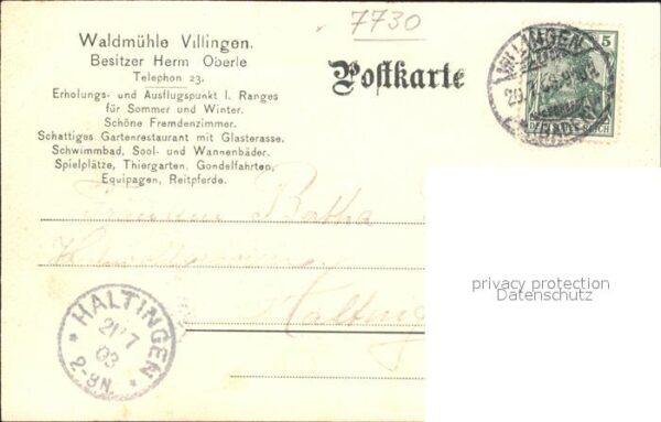 Villingen-Schwenningen Hotel-Restaurant Waldmuehle – Bild 2