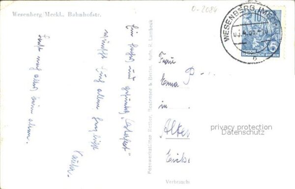 Wesenberg Mecklenburg Bahnhofstrasse – Bild 2