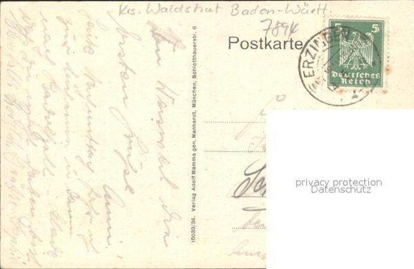 Weisweil Schulhaus Buchbinderei-Handlung Johann Naegele – Bild 2