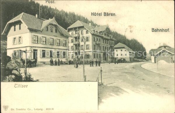 Titisee Hotel Boeren Post Bahnhof