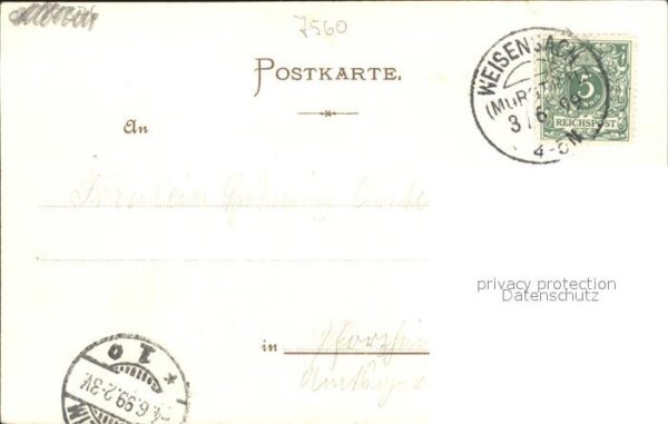 Kaltenbronn Gernsbach Hohlohturm Litho – Bild 2