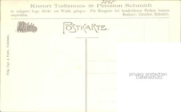 Todtmoos Pension Schmidt – Bild 2
