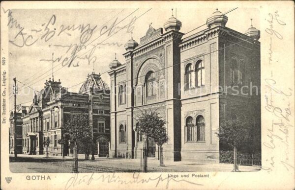 Gotha Thueringen Loge Postamt