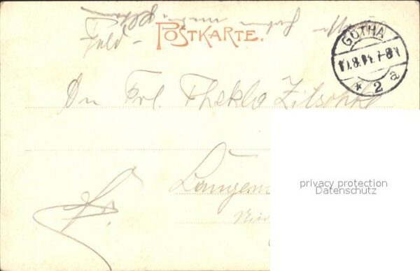 Gotha Thueringen Loge Postamt – Bild 2