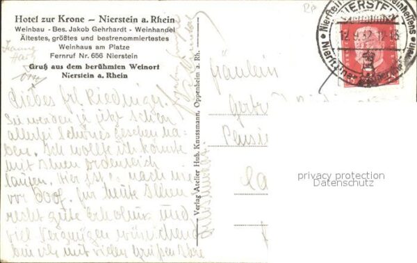 Nierstein Rhein Hotel zur Krone – Bild 2