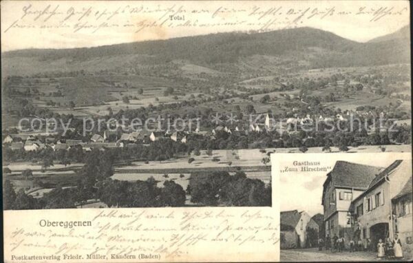Obereggenen Gasthaus Zum Hirschen