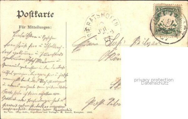 Immenstadt Allgaeu Berggasthof Almagmach Stuiben Wanderer Edelweiss – Bild 2