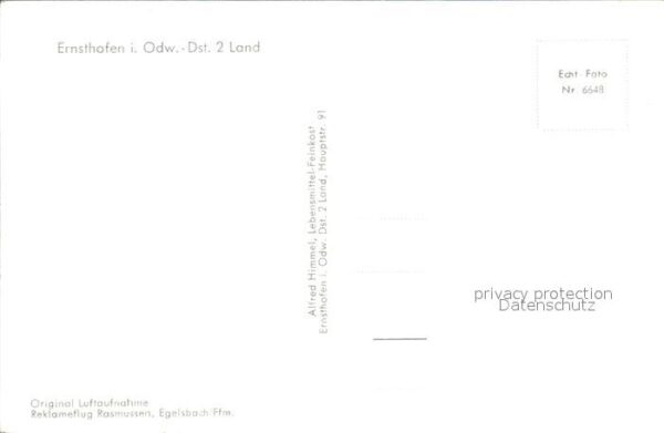 Ernsthofen Odenwald Dst. 2 Land Fliegeraufnahme – Bild 2