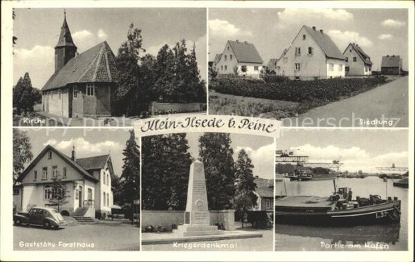 Klein-Ilsede Gaststaette Forsthaus Siedlung Kriegerdenkmal Kirche