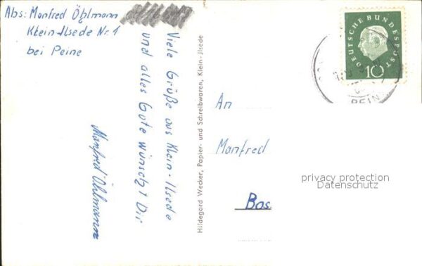 Klein-Ilsede Gaststaette Forsthaus Siedlung Kriegerdenkmal Kirche – Bild 2