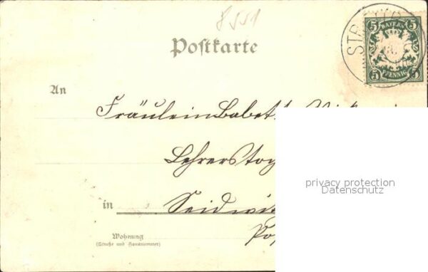 Streitberg Oberfranken Streitberger Tracht Litho – Bild 2