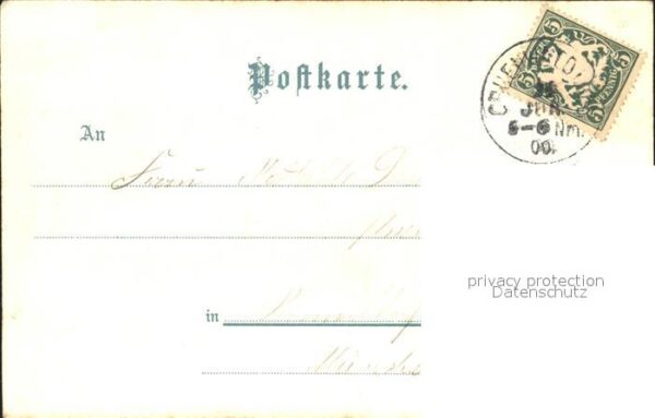 Schaeftlarn Isartal Muenchen Kuenstlerkarte Otto Struetzel Litho – Bild 2