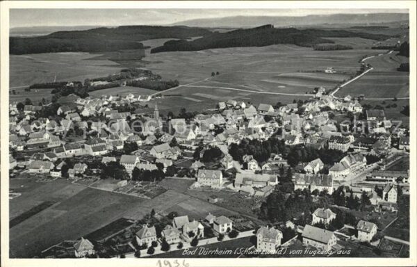 Bad Duerrheim Fliegeraufnahme