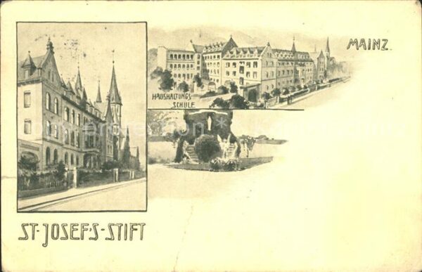 Mainz Rhein St. Josef-Stift Haushaltungsschule