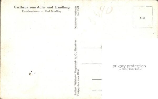 Gutmadingen Fliegeraufnahme Gasthaus zum Adler – Bild 2