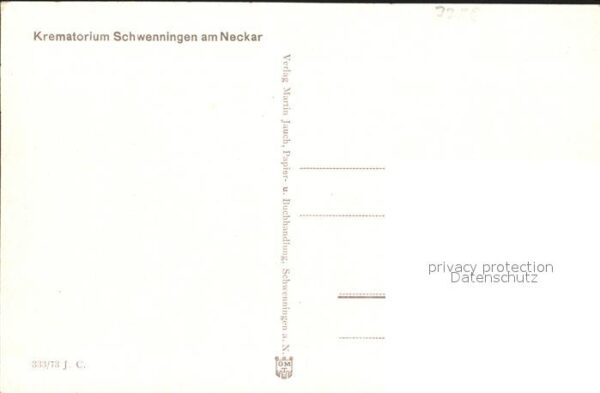 Schwenningen Neckar Krematorium – Bild 2