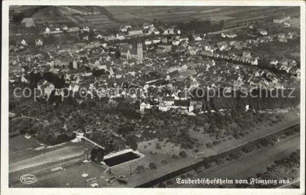 Tauberbischofsheim Fliegeraufnahme