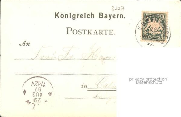 Maria Eck Kloster Litho – Bild 2