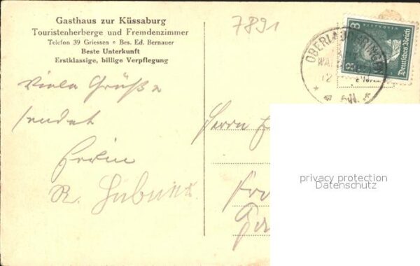 Kuessaburg Gasthaus zur Kuessaburg – Bild 2