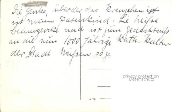 Meissen Elbe Sachsen St. Benno Pfarrkirche Glockenweihe – Bild 2