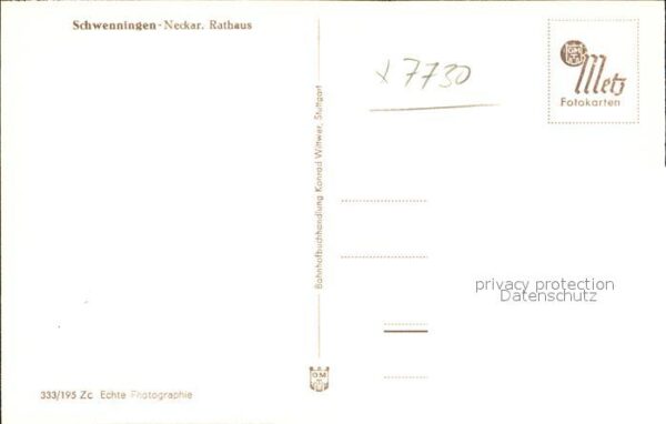 Schwenningen Neckar Rathaus – Bild 2