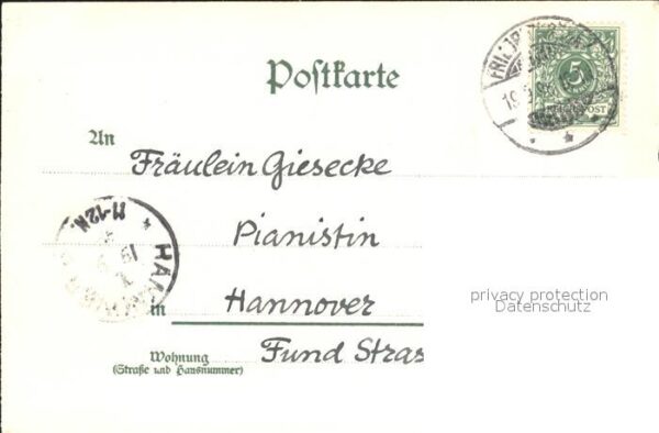 Friedrichroda Wassermuehle Enten Litho – Bild 2