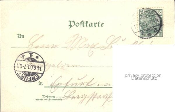 Oberhof Thueringen Brandleitetunnel Litho – Bild 2