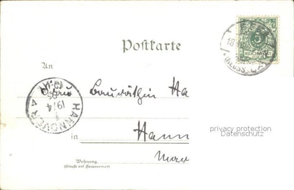 Gera Bahnhof Johanniskirche Ferberturm Litho – Bild 2