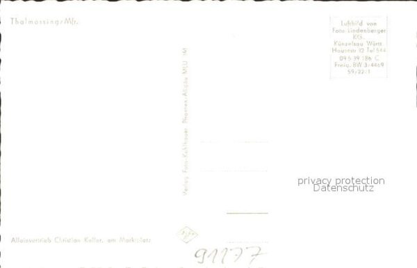 Thalmaessing Mittelfranken Fliegeraufnahme – Bild 2