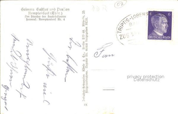 Remptendorf Fliegeraufnahme Bahnpost – Bild 2