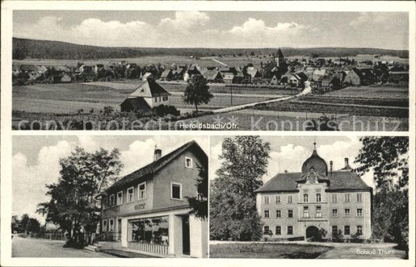 Heroldsbach Schloss Thurn Baeckerei-Lebensmittel Ort