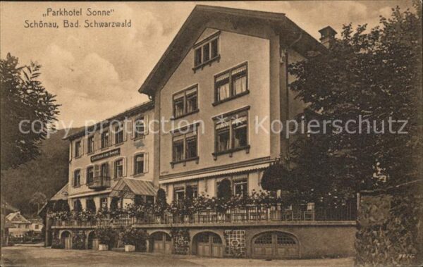 Schoenau Schwarzwald Parkhotel Sonne