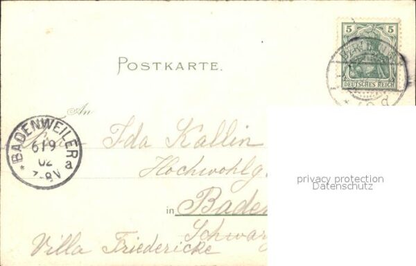 Gruenewald Brandenburg Cafe-Restaurant Gruenewald Litho – Bild 2