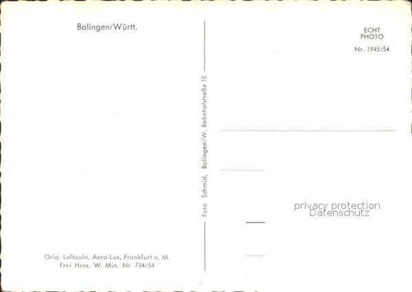 Balingen Fliegeraufnahme – Bild 2