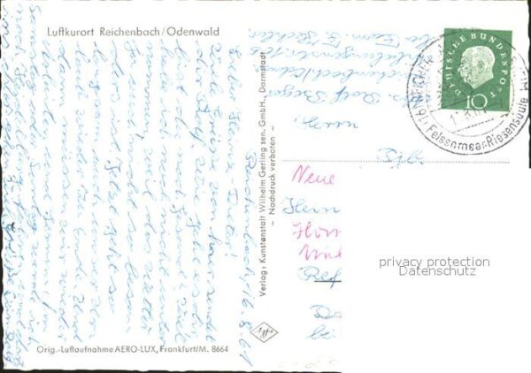 Reichenbach Odenwald Fliegeraufnahme – Bild 2
