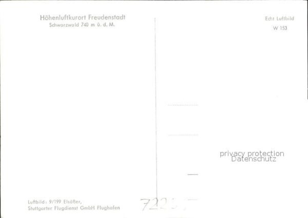 Freudenstadt Fliegeraufnahme – Bild 2
