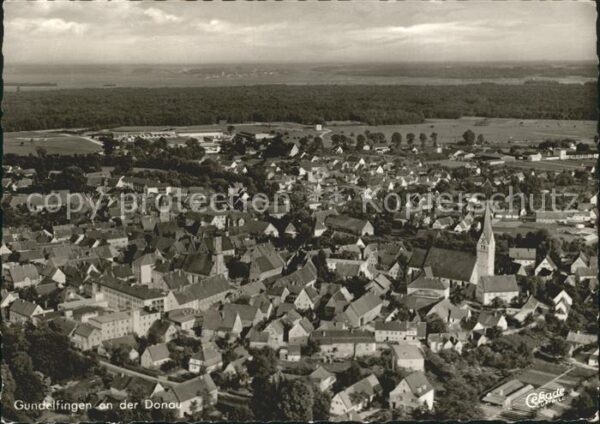 Gundelfingen Donau Fliegeraufnahme