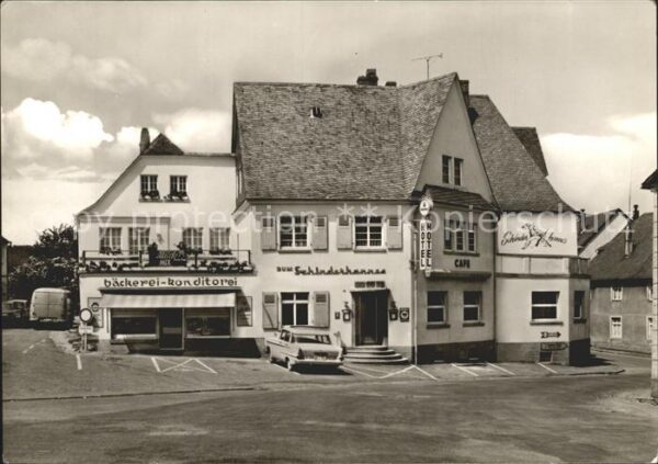 Morbach Hunsrueck Hotel zum Schinderhannes Baeckerei-Konditorei