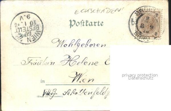 Wuestenrot Gasthof zum Adler Friedrichsquelle Litho – Bild 2